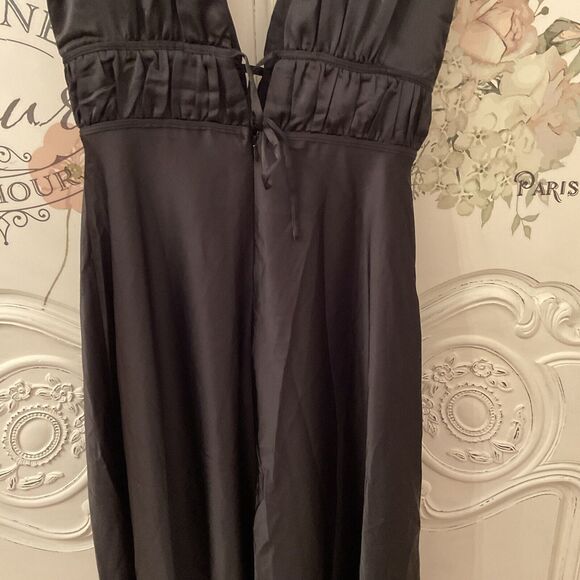 NWOT Lulus I'm All Yours Black Ruffled Maxi Dress, Size M - Picture 13 of 16